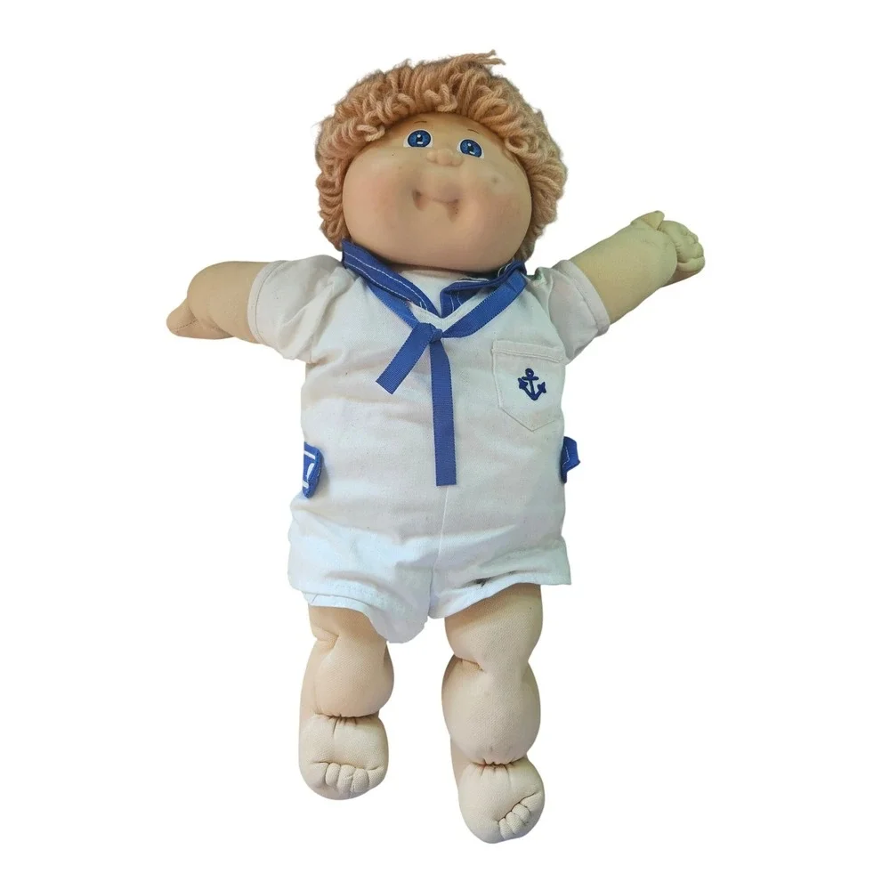 Vintage Cabbage Patch Kids Doll Set Boy Sailor Girl Paisley Hasbro 80s 90s